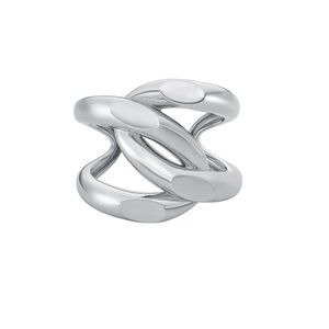 Michael Kors Oversized Precious Metal-Plated Brass Curb-Link Cuff NWT